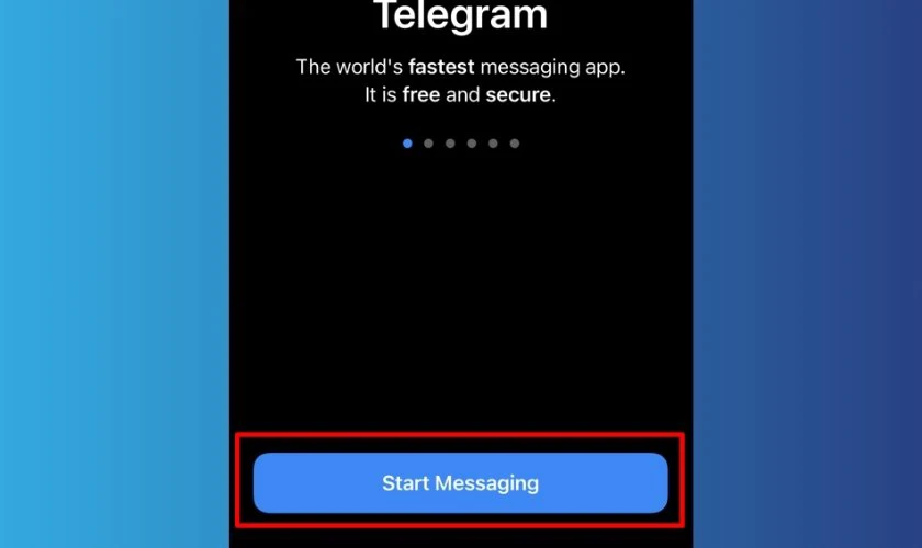 Cách đăng nhập Telegram trên điện thoại