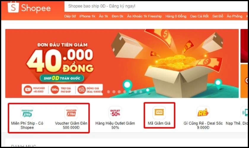 Săn mã giảm giá Shopee Black Friday ở đâu