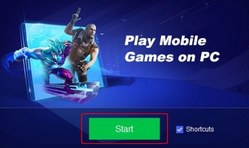 Bắt đầu tiến hành cài đặt GameLoop