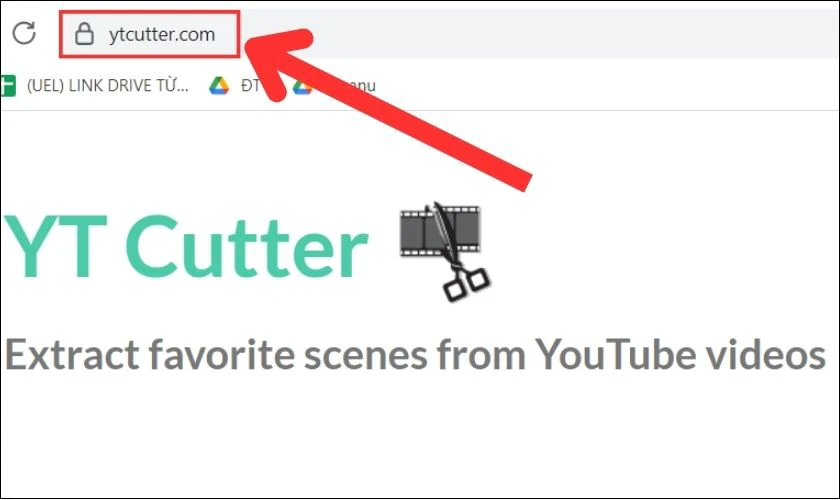 Cách cắt video trên YouTube bằng web YT Cutter