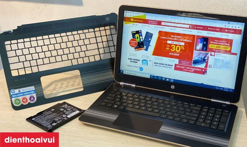Thay vỏ laptop ở Điện Thoại Vui đáng tin cậy