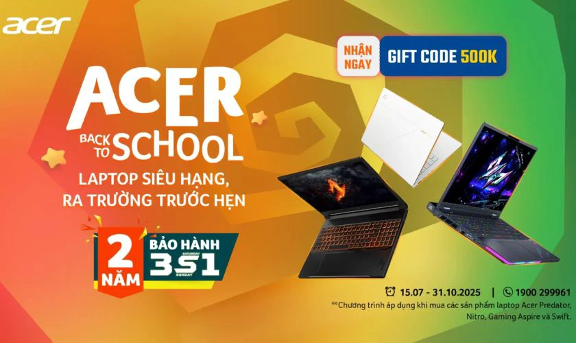 Acer Back to School 2025 là gì?