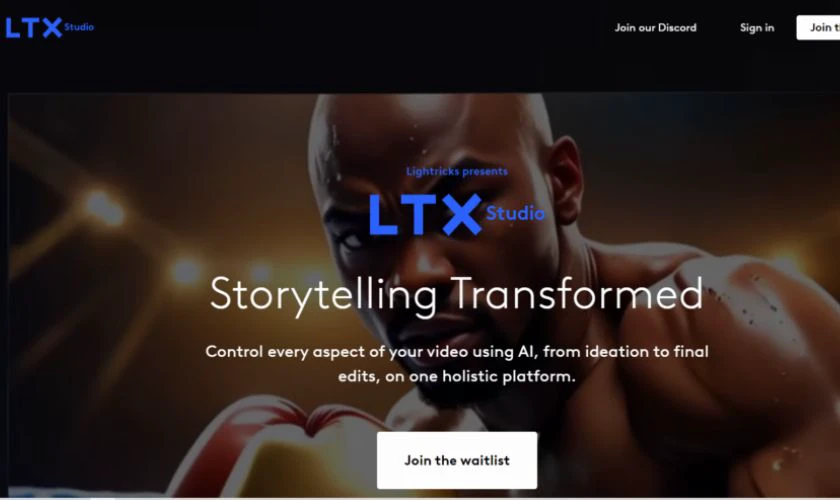 LTX Studio là công cụ AI cao cấp