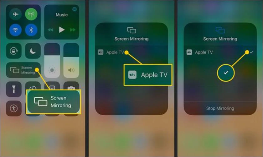 Hướng dẫn cách kết nối Airplay với TV đơn giản