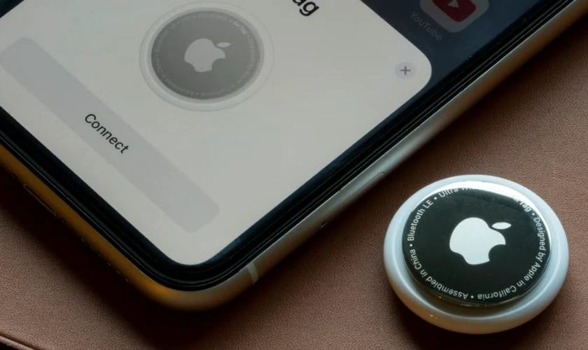 Airtag kết nối dễ dàng với các thiết bị Apple