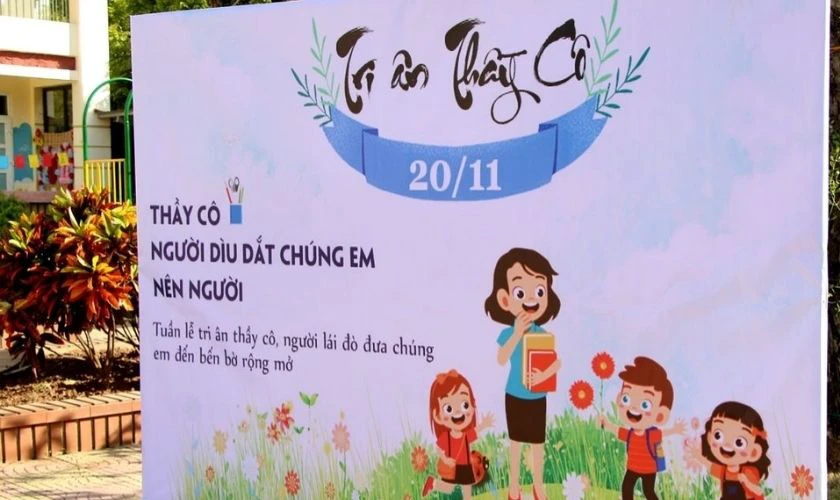 Tri ân thầy cô 20/11