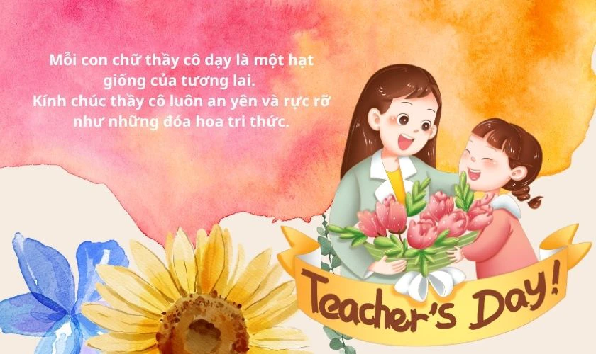 Hình ảnh ngày 20/11 đẹp kèm lời chúc
