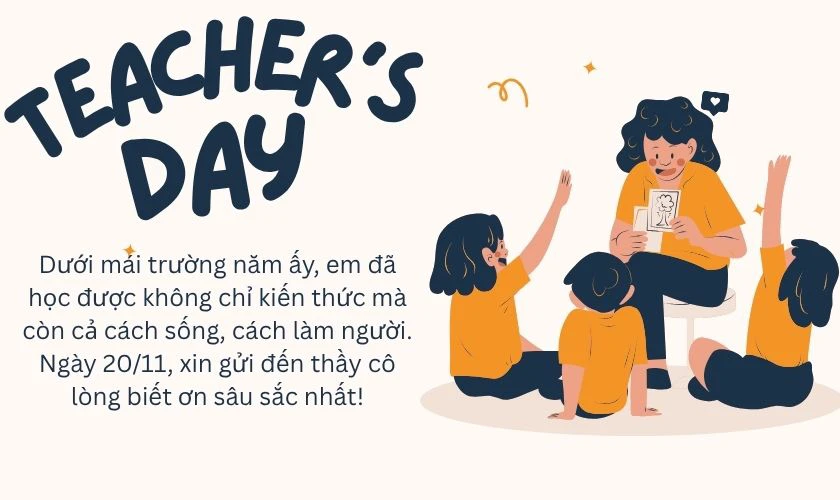 Ảnh ngày Nhà giáo Việt Nam đẹp nhất kèm lời chúc
