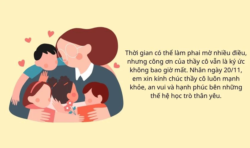 Ảnh ngày Nhà giáo Việt Nam đẹp, có kèm lời chúc