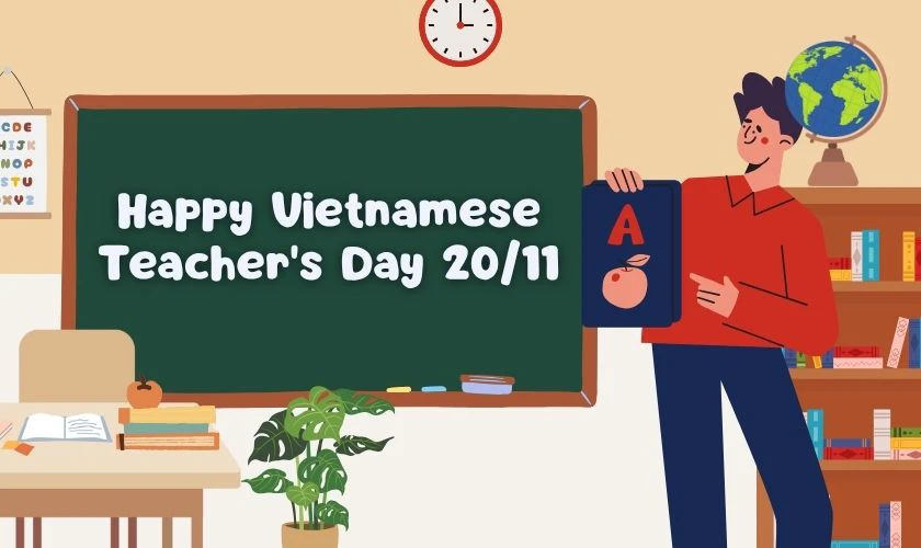 Ảnh chúc mừng ngày Nhà giáo Việt Nam ý nghĩa, xúc động