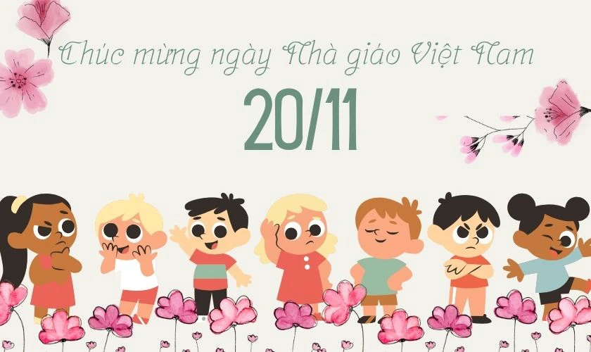 Hình ảnh chúc mừng ngày Nhà giáo ý nghĩa, xúc động