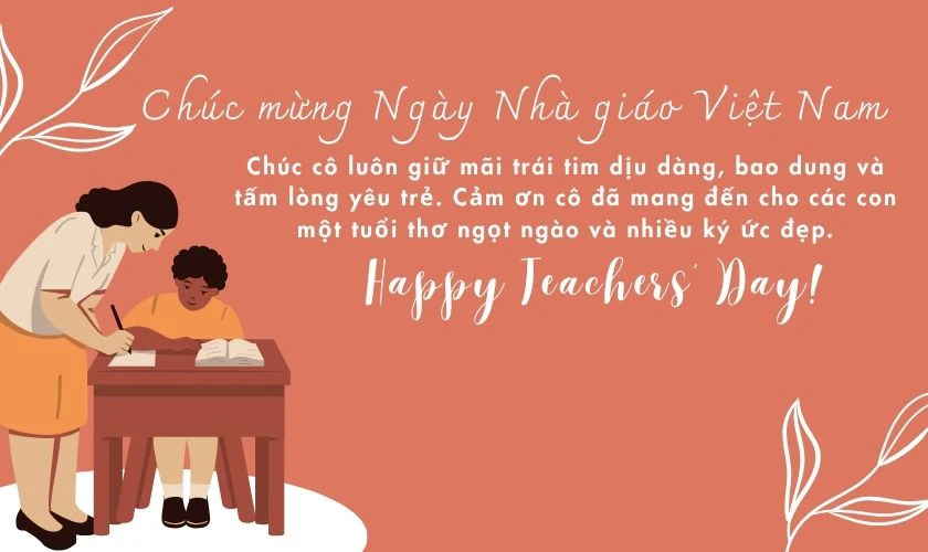 Hình ảnh mừng ngày 20/11 ý nghĩa