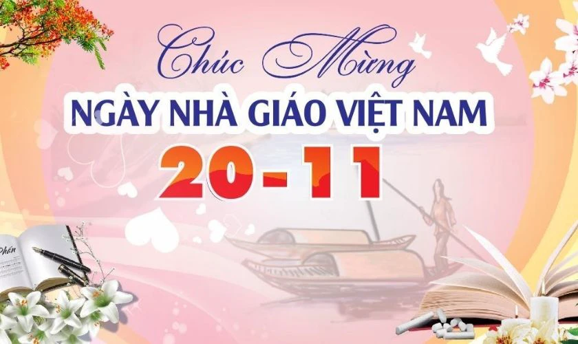 Ảnh thiệp chúc mừng ngày Nhà giáo Việt Nam