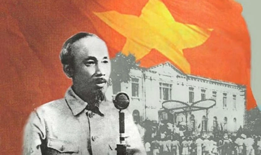Ảnh Bác Hồ 30/4 uy nghiêm