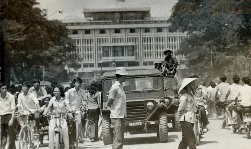 Hình ảnh ngày Giải phóng miền Nam rõ nét