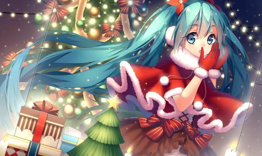 Ảnh anime nữ Noel