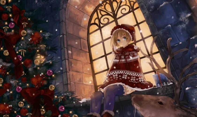 Hình Nền Máy Tính Hình Nền Hộp Quà Anime Giáng Sinh | Nền JPG Tải xuống  miễn phí - Pikbest