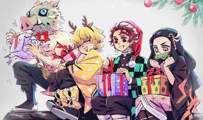 Ảnh bìa Giáng sinh chủ đề anime ý nghĩa