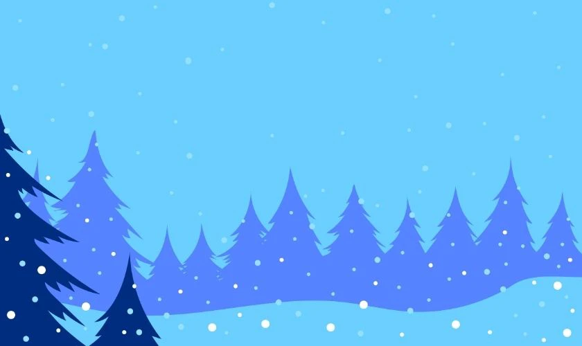 Ảnh bìa Giáng sinh với cảnh tuyết rơi lãng mạn