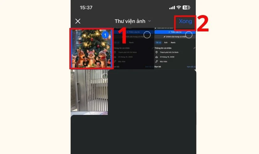Cách đổi ảnh bìa Giáng sinh trên Facebook