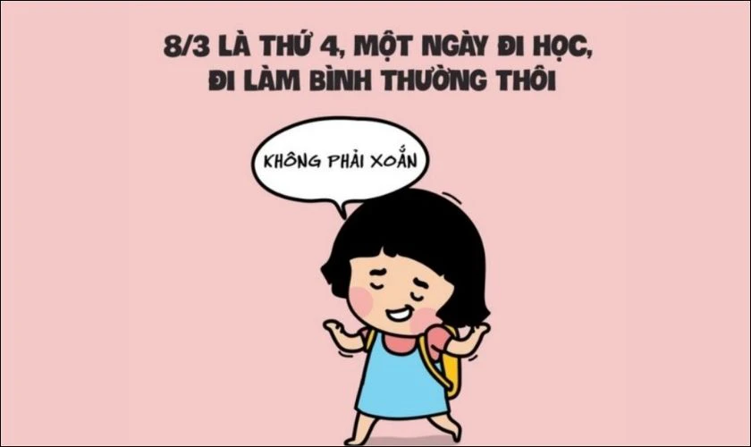 Ảnh chế chủ đề 8/3 hài hước