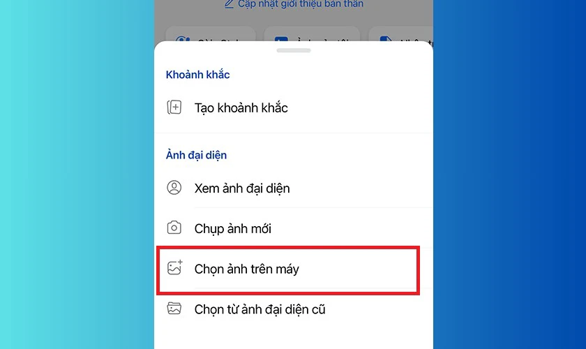 Cách thay ảnh đại diện Zalo đơn giản