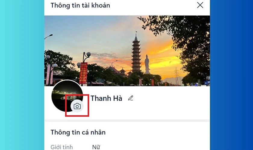 Cách thay ảnh avatar Zalo trên máy tính đơn giản