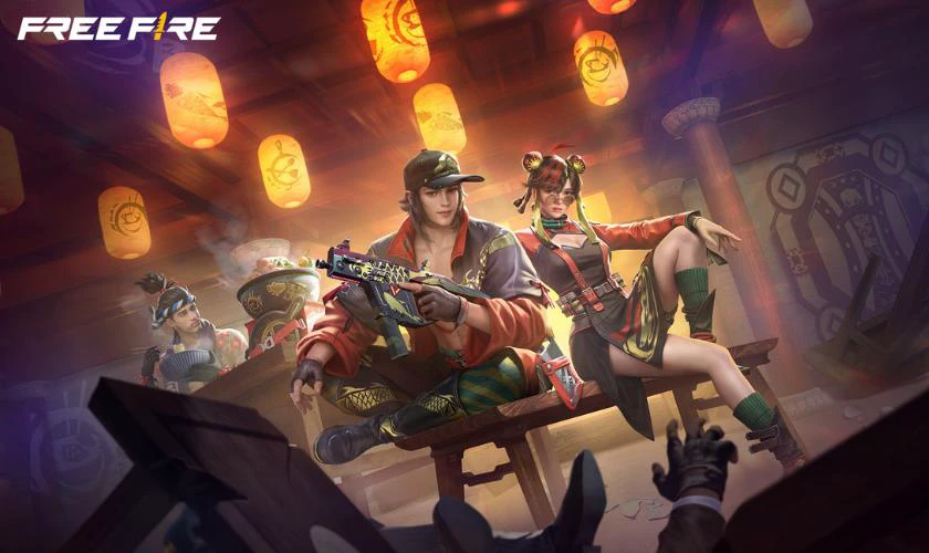 Ảnh Free Fire phong cách chiến binh cực đẹp