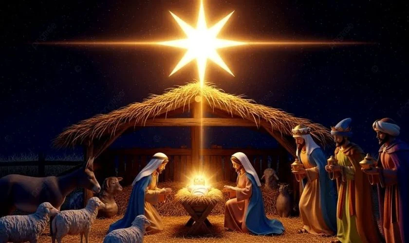 Ảnh Chúa Giáng sinh ra đời