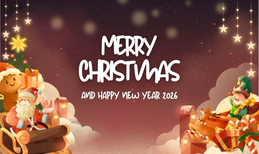 Ảnh Giáng sinh và chúc mừng năm mới 2026
