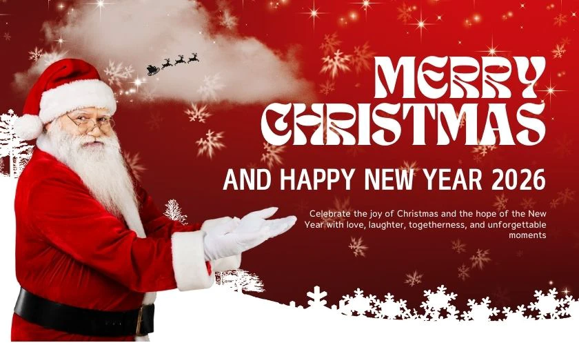 Ảnh chào mừng Noel và năm mới 2026