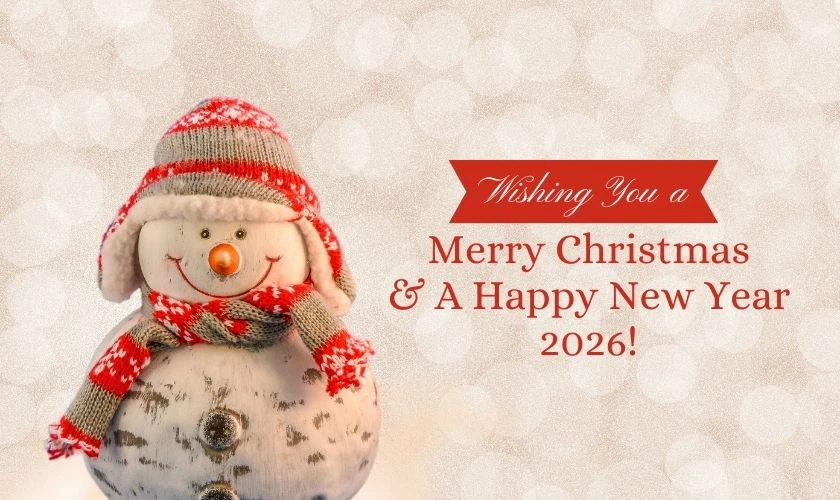 Hình ảnh Giáng sinh và năm mới 2026 dễ thương