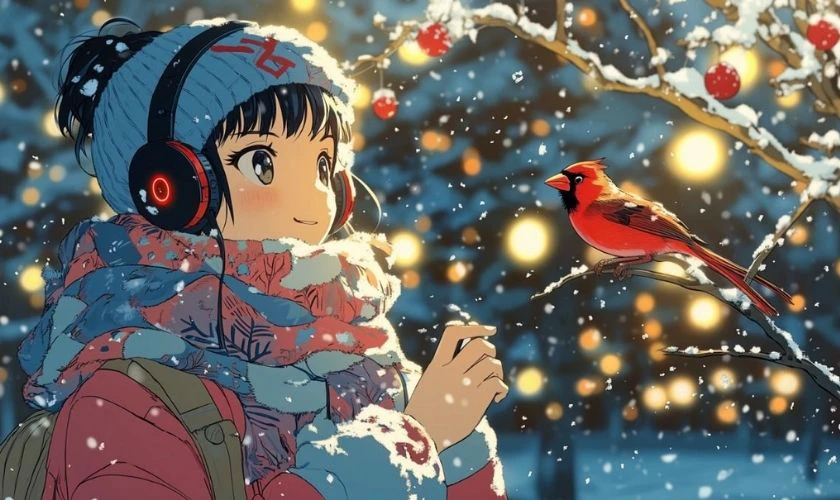 Ảnh Noel chibi anime đẹp