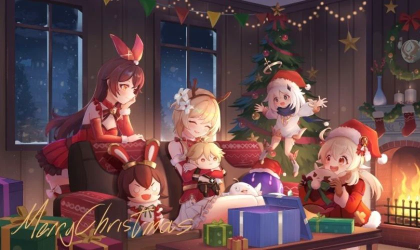 Ảnh Noel chibi anime