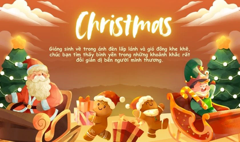 Ảnh chúc mừng Giáng sinh dành cho tất cả mọi người