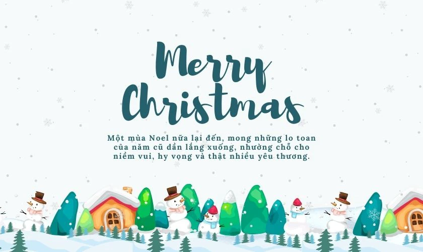Ảnh chúc mừng Giáng sinh dành cho tất cả