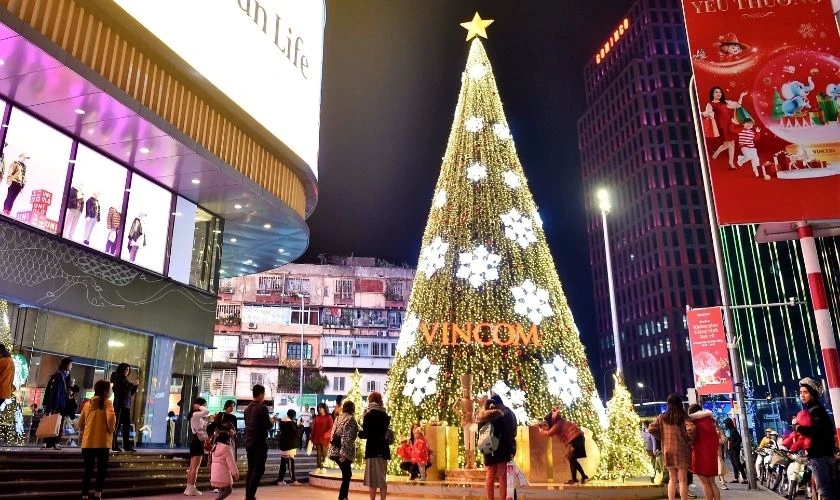 Ảnh lễ Giáng sinh ngoài đời