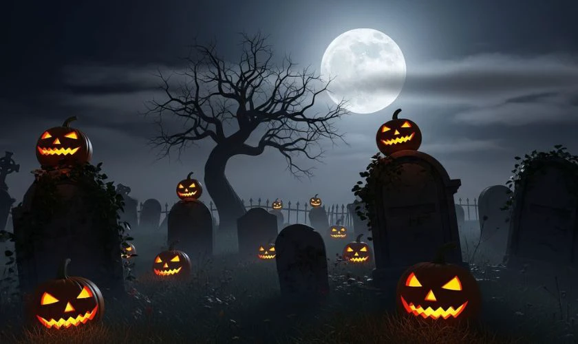 Nghĩa địa bí ngô ám ảnh