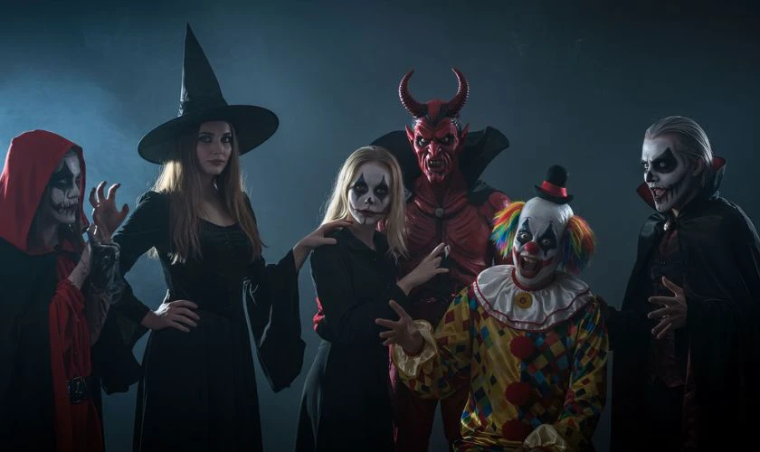 Ảnh lễ hội Halloween hóa trang cực đẹp