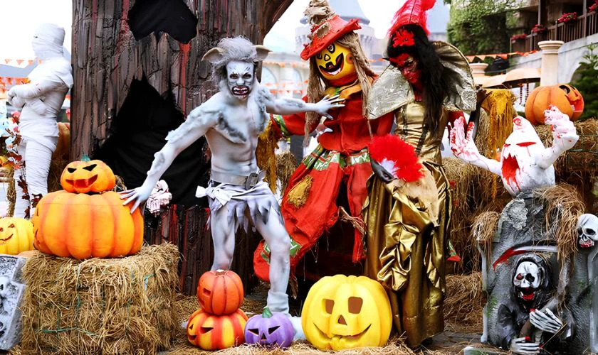 Hóa trang Halloween đáng sợ