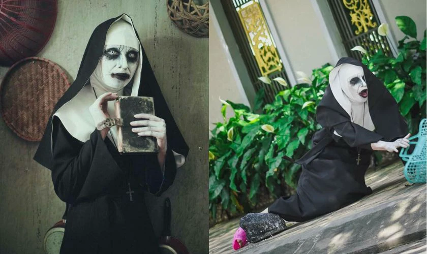 Ảnh Halloween hài hước của Valak