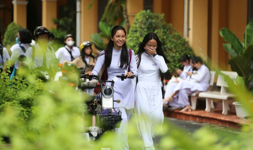 Hình ảnh các em học sinh