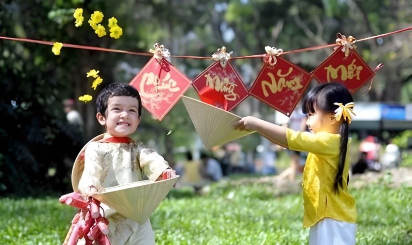 Ảnh tết 2026 cute, dễ thương, đáng yêu