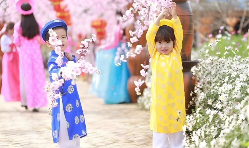 Ảnh tết 2026 cute, dễ thương