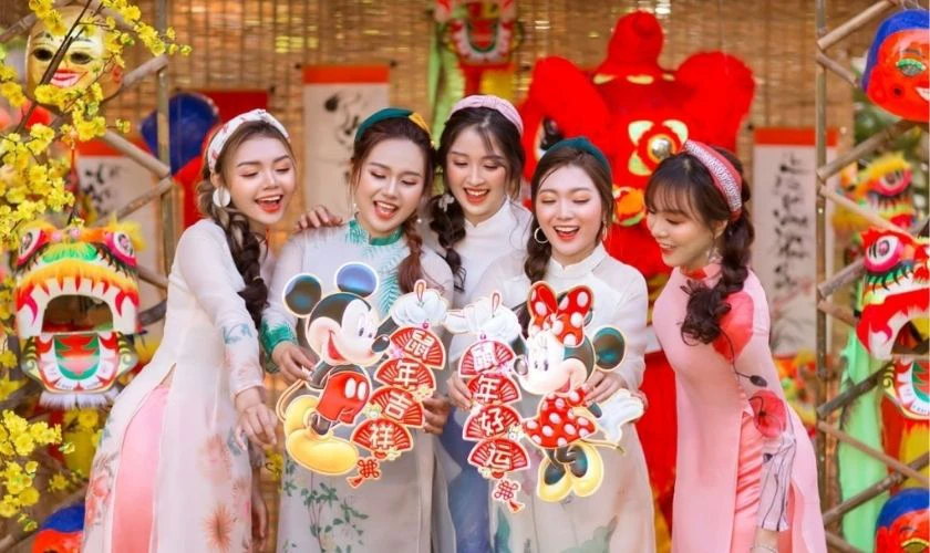 Ảnh tết 2026 cute