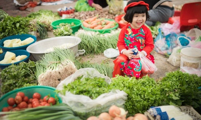 Ảnh Tết 2026 dễ thương