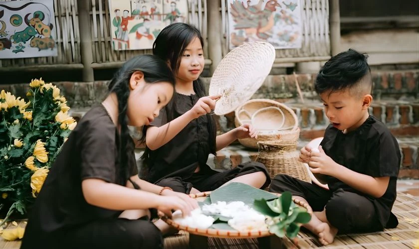 Ảnh Tết 2026 cute ngày đầu năm