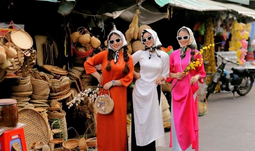 Thiếu nữ áo dài cute, phong cách