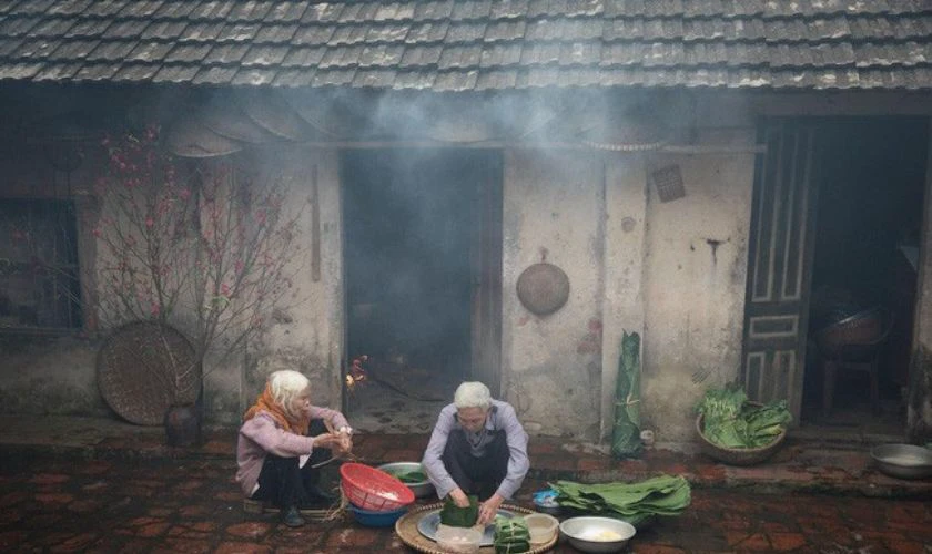 Hình ảnh Tết xúc động