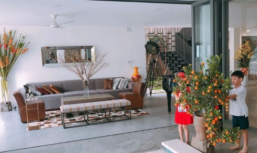 Trang trí chậu tắc